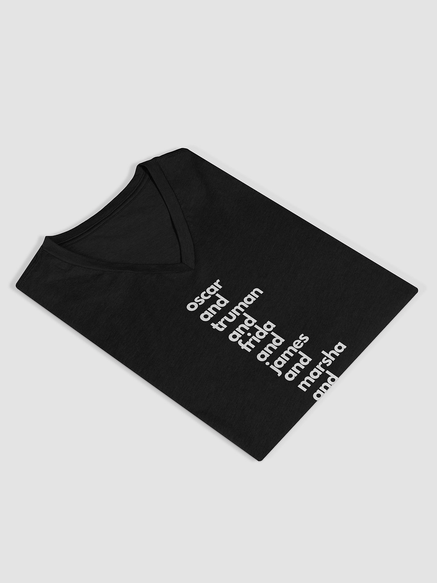 Queer Roll Call Relaxed V-Neck Tee product image (41)
