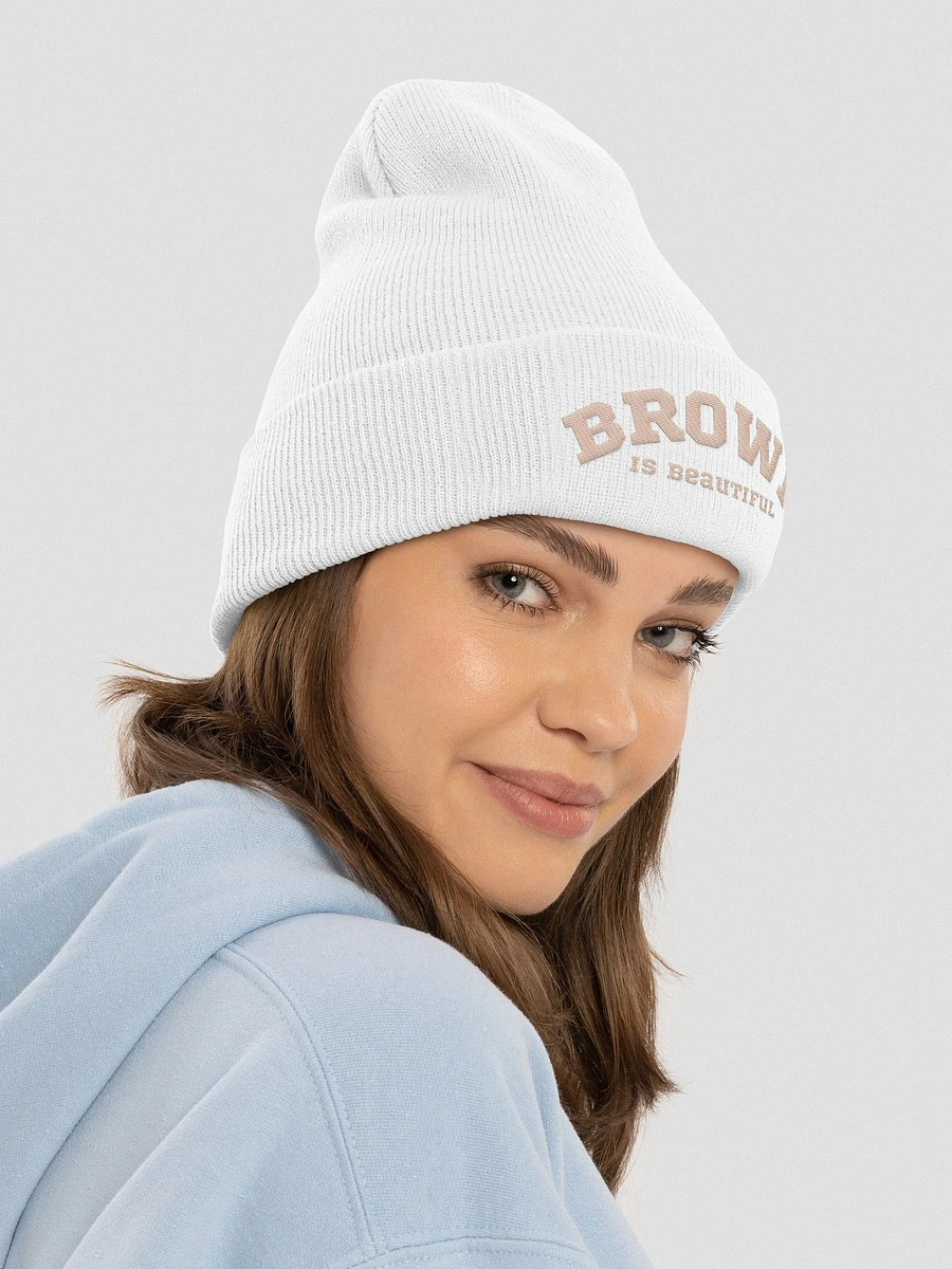 Brown is Beautiful Light Beanie product image (4)