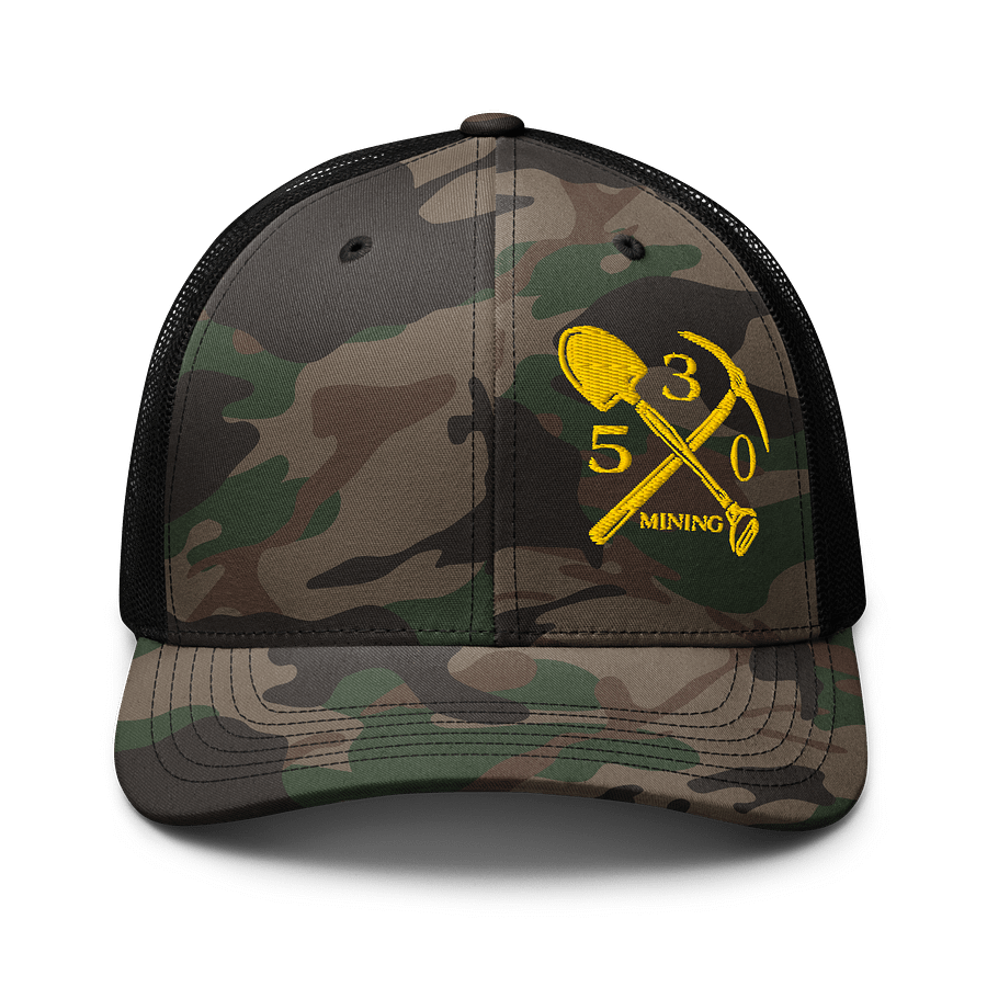 530 Mining Camo Hat product image (1)