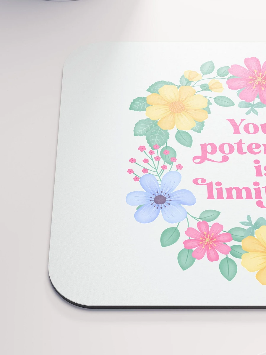 Your potential is limitless - Mouse Pad White product image (7)