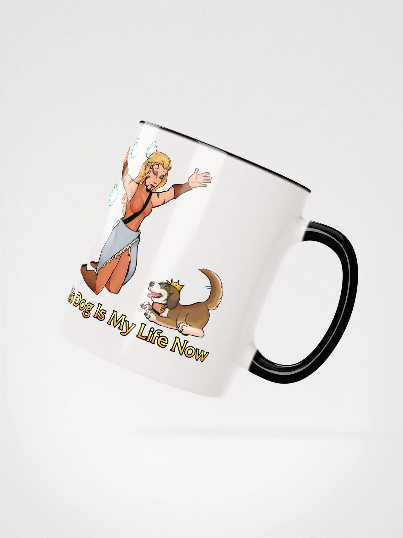 Cursed Edition - This Dog Is My Life Now - Ceramic Mug w/Color product image (2)