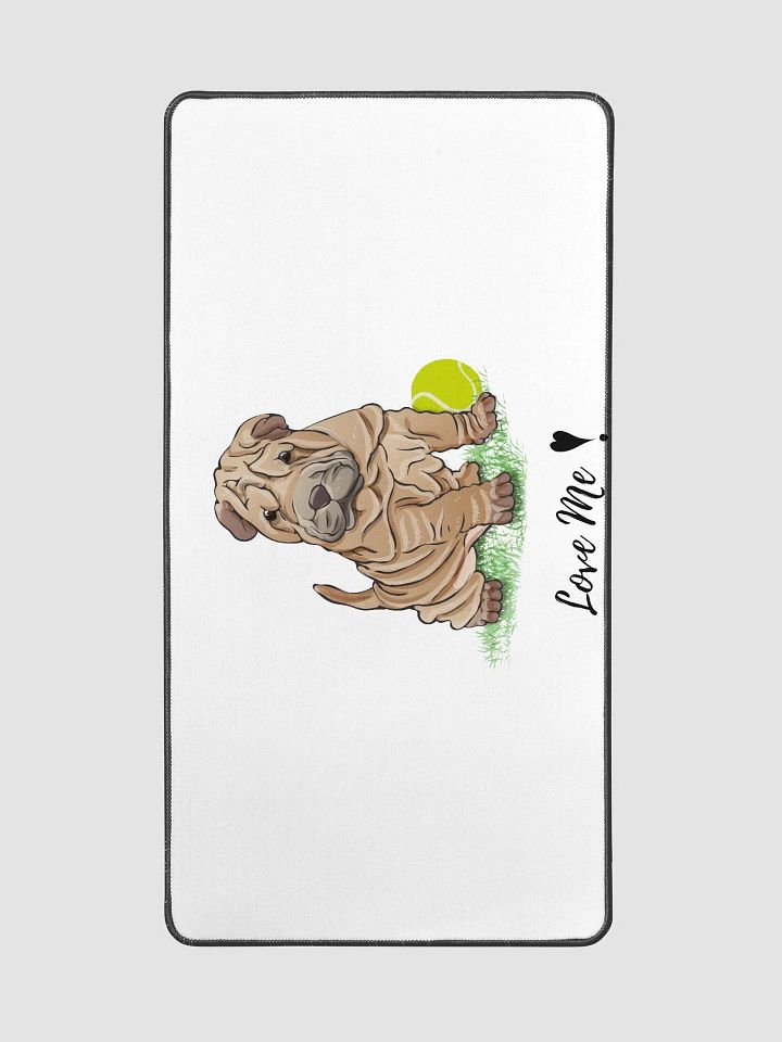 Wrinkled Paws Desk Mat product image (2)