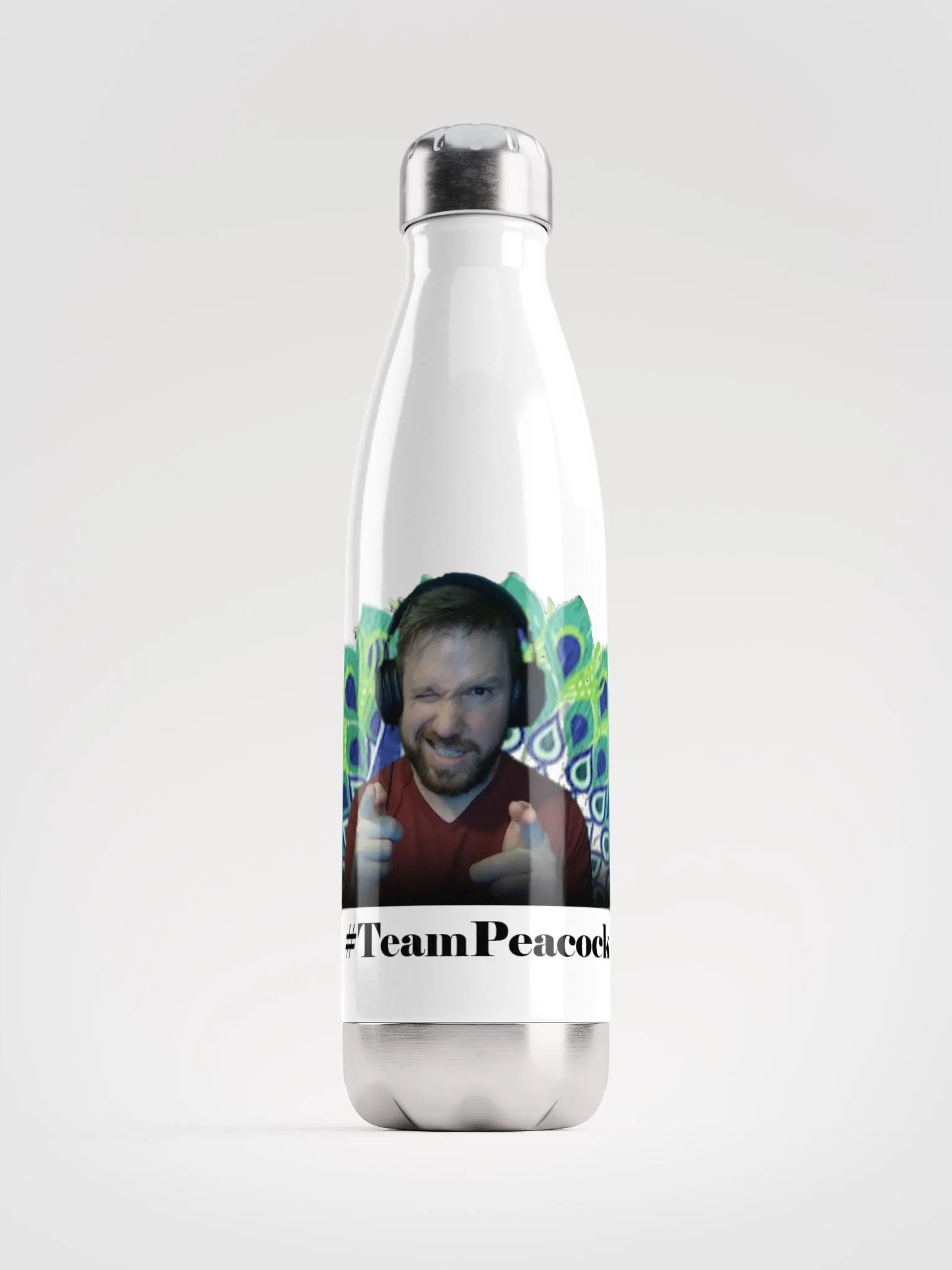 #TeamPeacock Bottle product image (1)