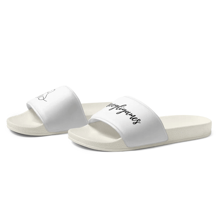 Moogligames Slides White (Women's Fit) product image (1)