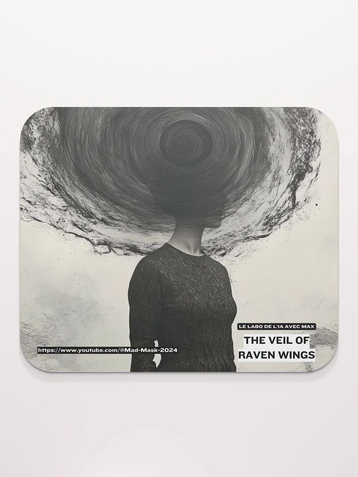 Classic Mouse Pad : The Veil of Raven Wings product image (2)