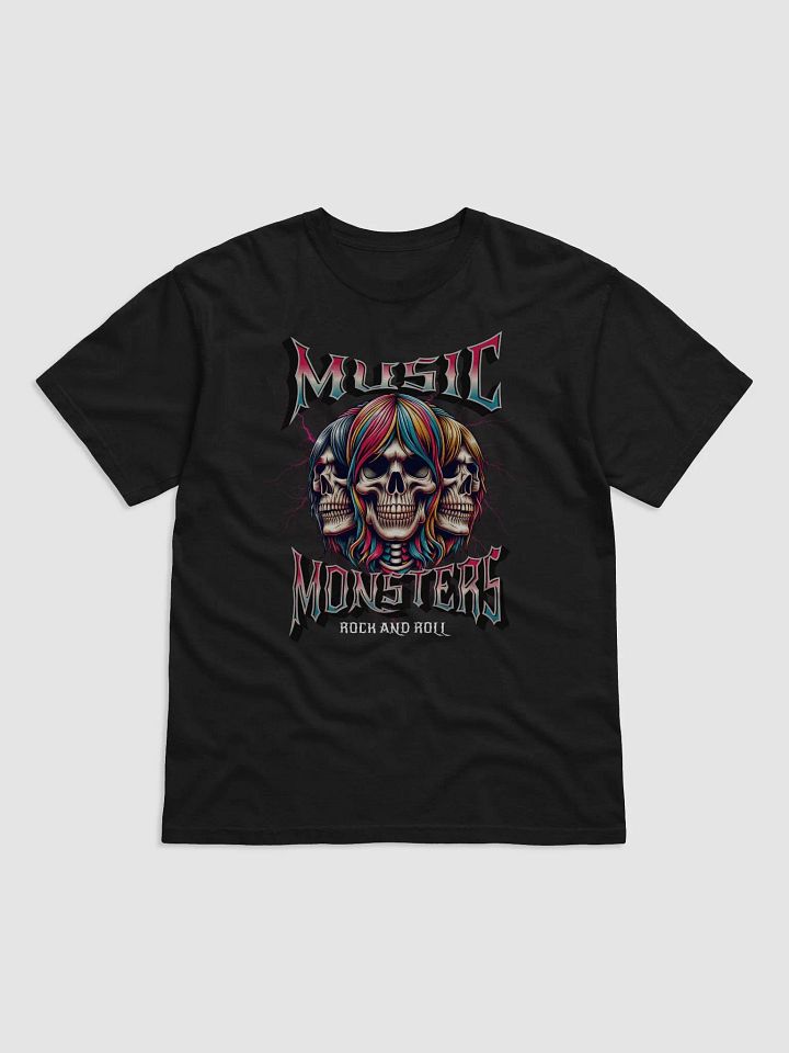 Rock and Roll Skulls Music Tee product image (2)