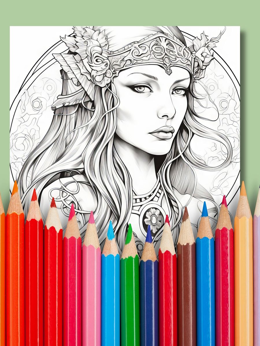 Fantasy Fairies Coloring Book product image (4)