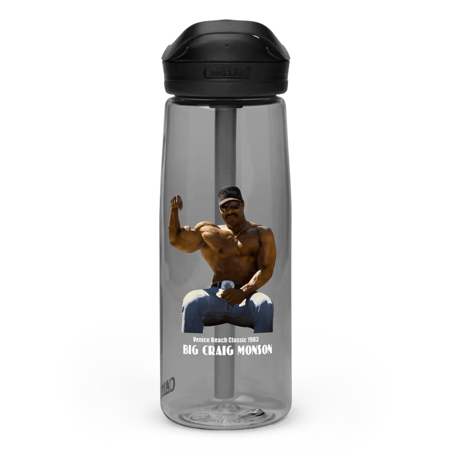 Big Craig Monson Venice Beach Legend Sports Water Bottle product image (1)