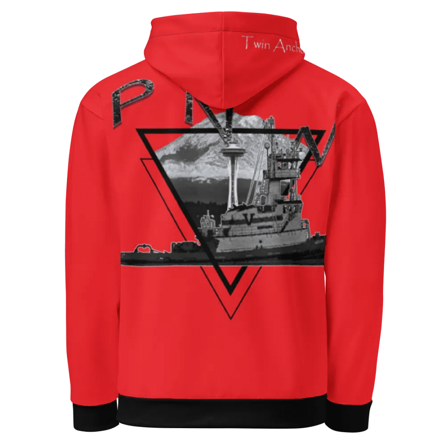 Red PNW 1 Hudson VB Hoodie product image (11)