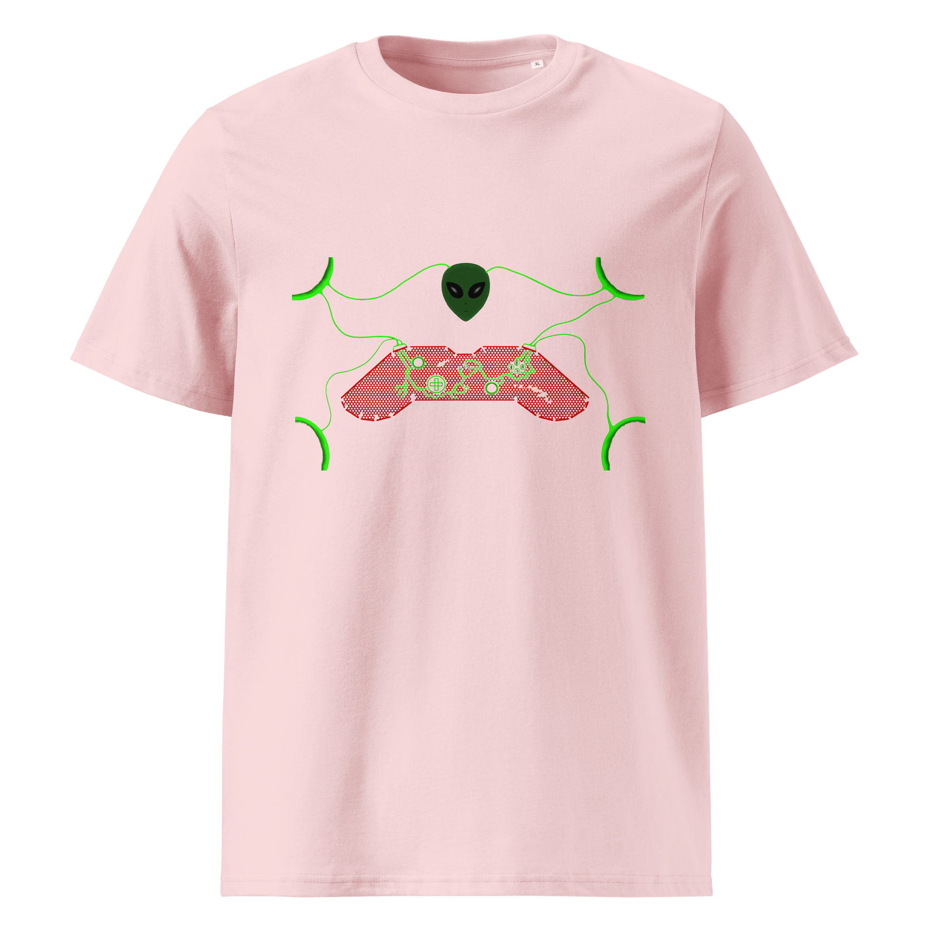 Galactic Gamer Organic T-Shirt product image (1)