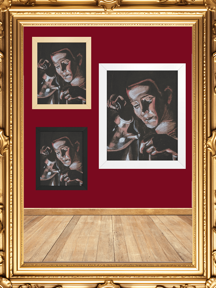 You Cannot Have Light Without Darkness Framed Print product image (2)