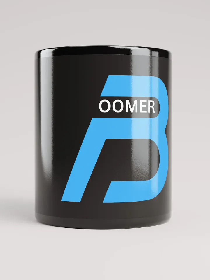 BOOMER-Black Glossy Mug product image (1)