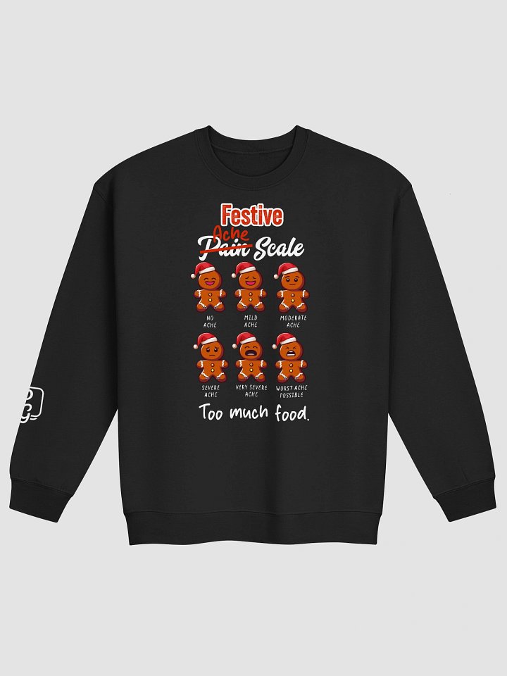 Festive Gingerbread man Tummy Ache Scale T-Shirt | Unisex product image (1)