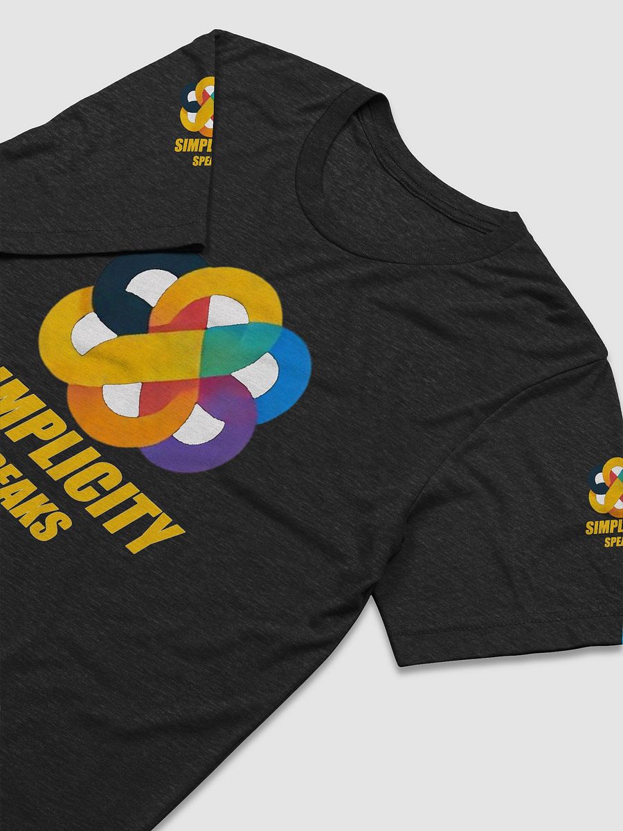 Simplicity Speaks Tri-Color Tee product image (63)