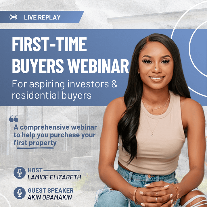 Buying Your First Property Guide: Replay product image (1)
