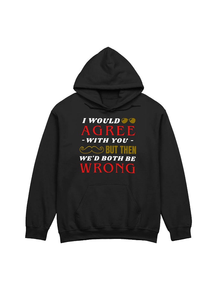I Would Agree But Then We Would Both Be Wrong Classic Hoodie product image (1)