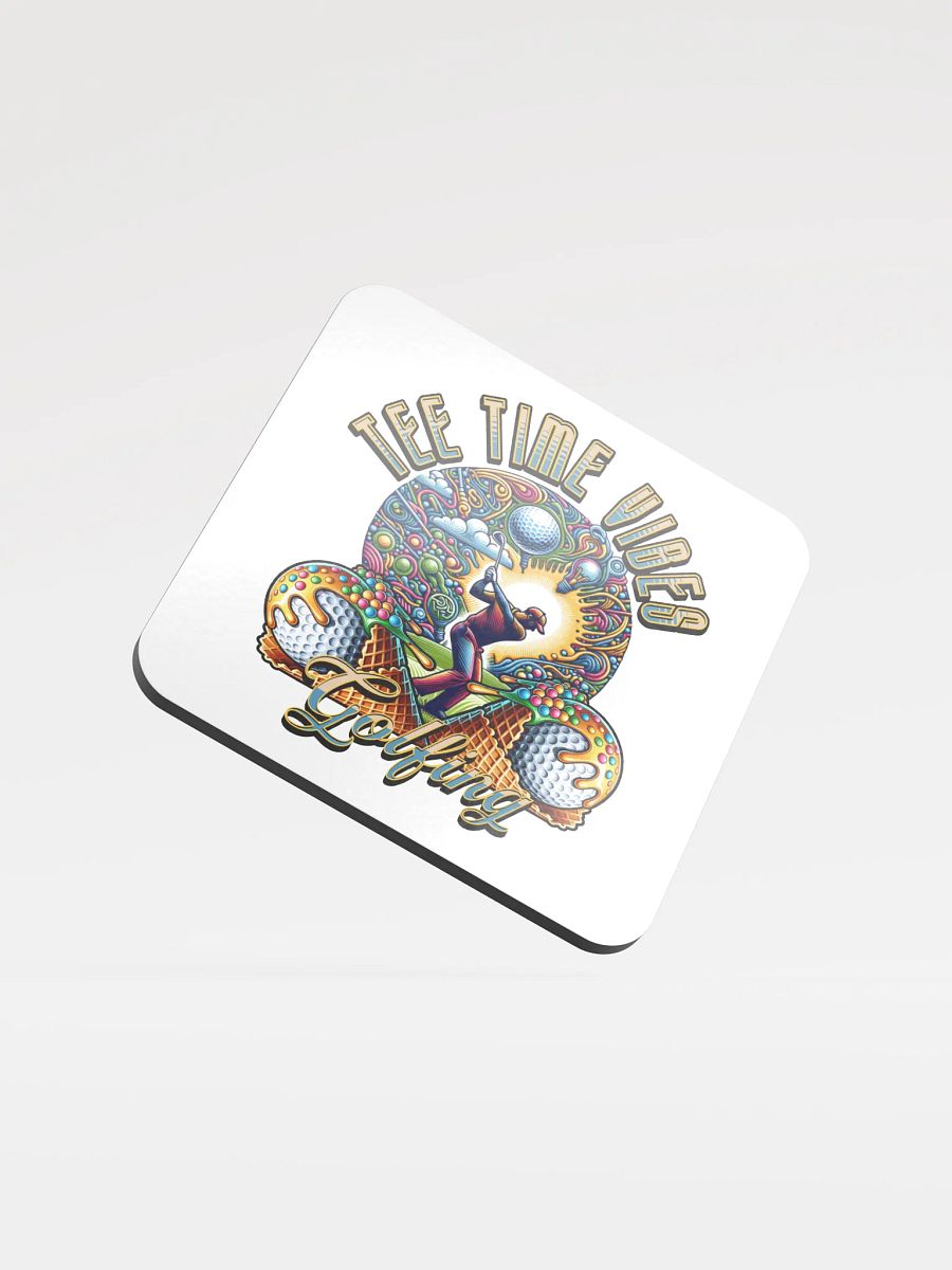 Tee Time Vibes Golfing Swing Time Coaster Set product image (2)