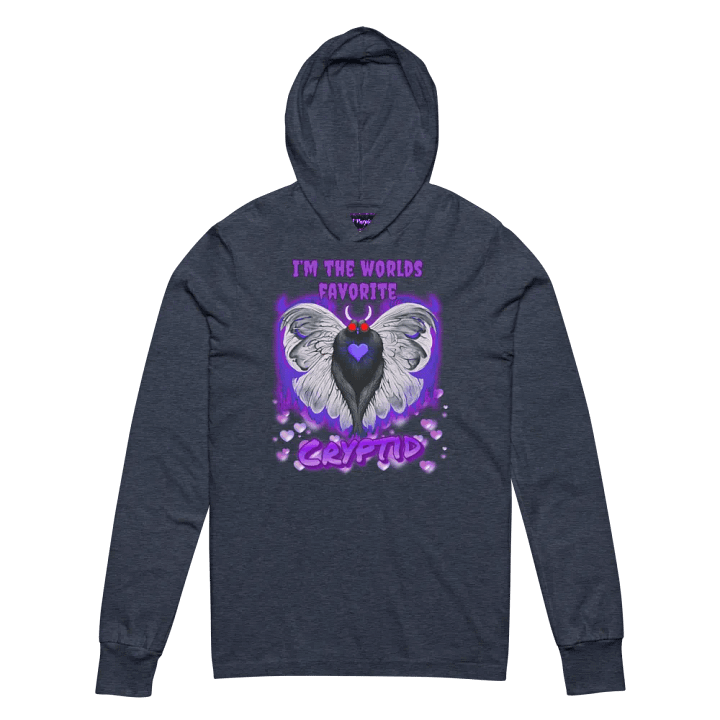 World’s Favorite Cryptid Long Sleeve Hooded Tee product image (6)