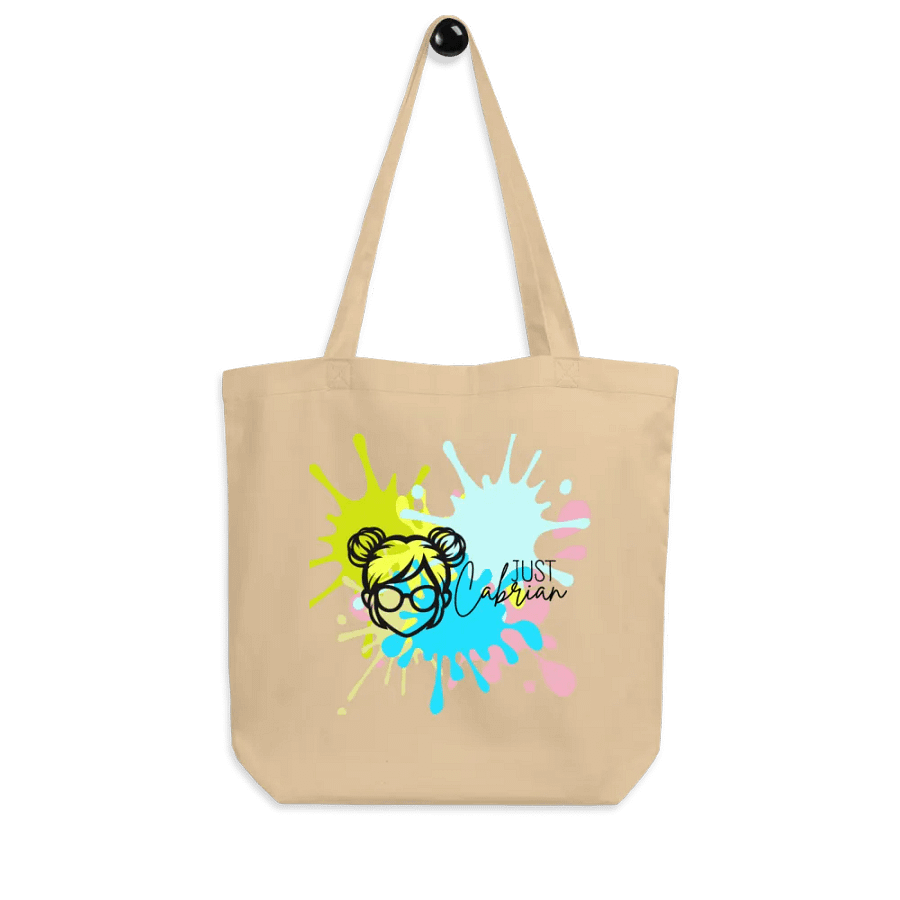 JustCabrian SPLAT! Eco-Friendly Organic Cotton Twill Tote Bag product image (7)
