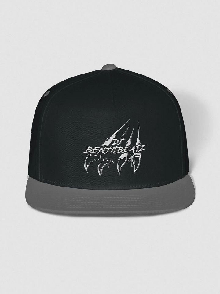 "DJ Benji Beatz Claws Logo" Yupoong Flat Snapback Cap product image (6)