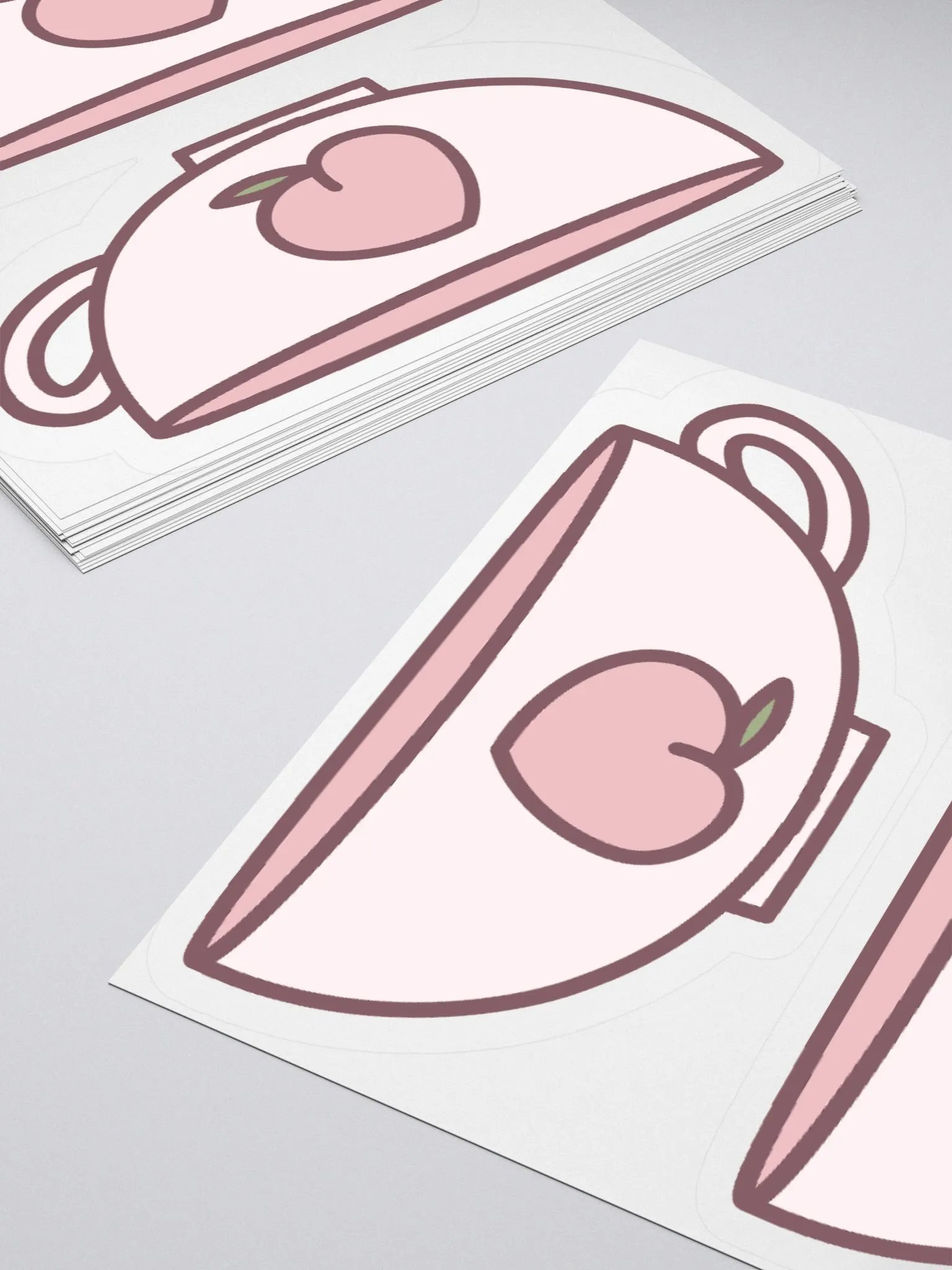 Peachy Tea Time Stickers product image (11)