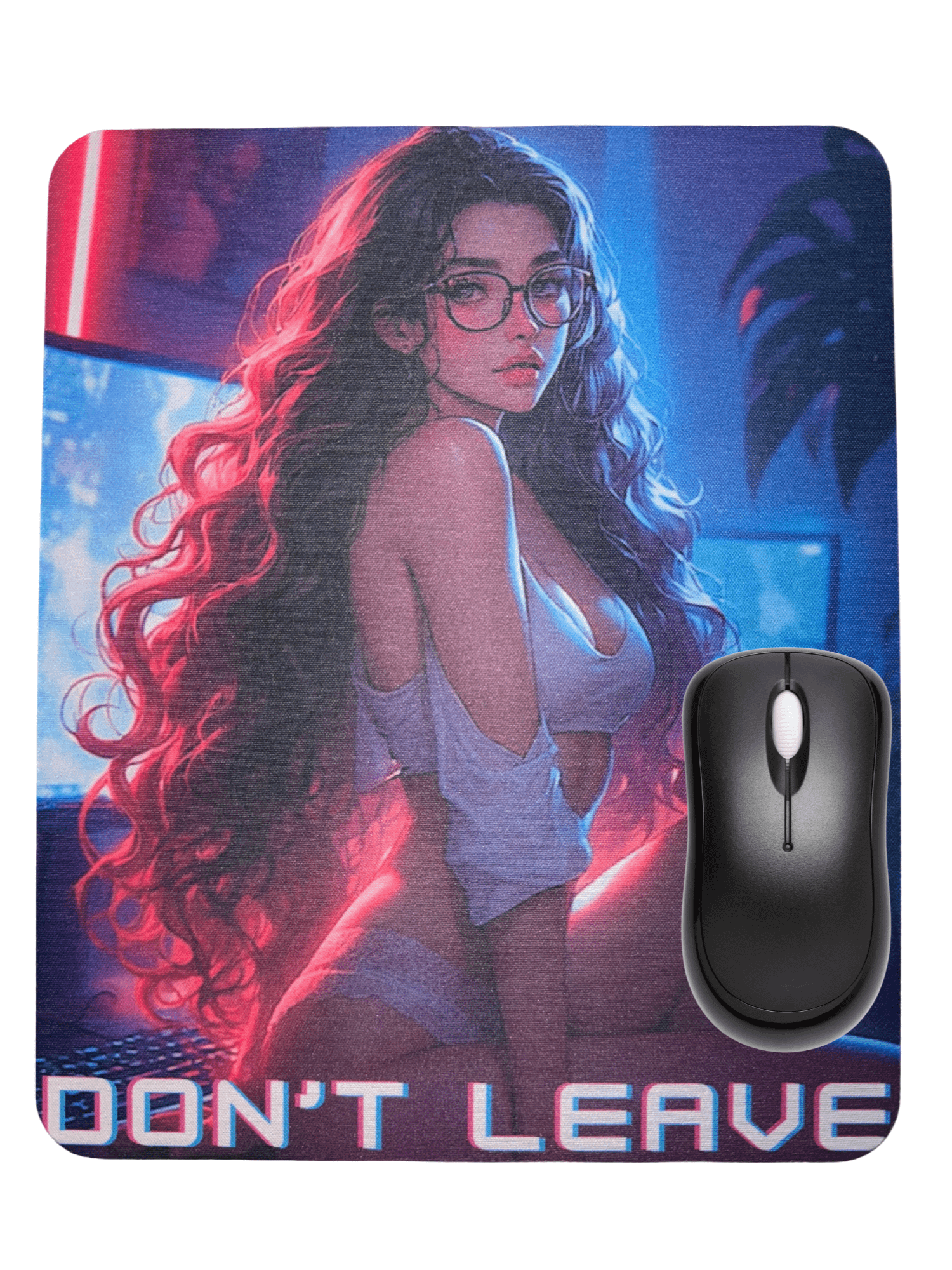 Gaming Mouse Pad – “Don't Leave” Design product image (2)