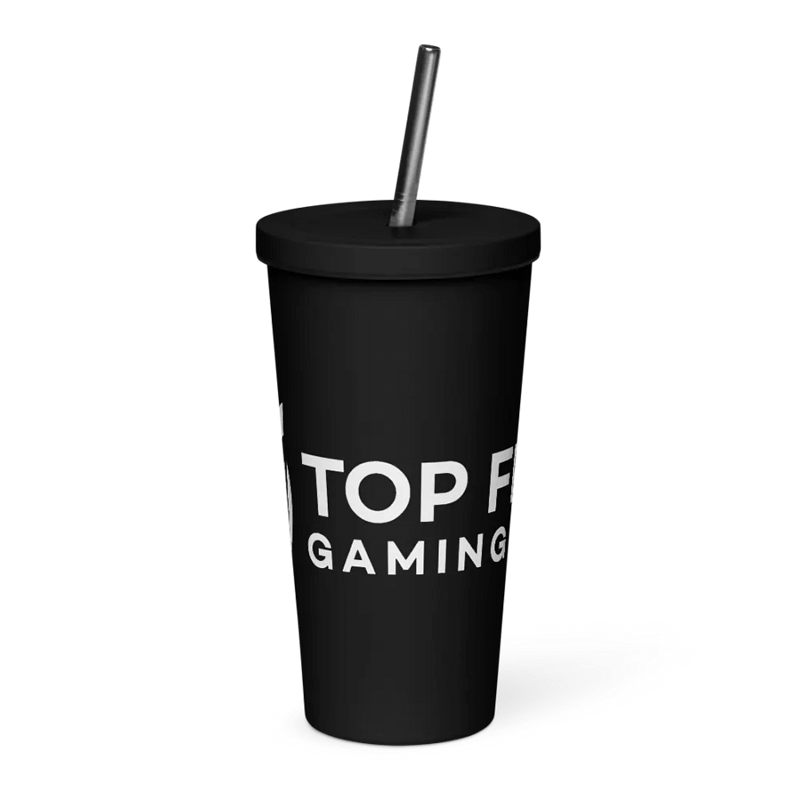 TopFrag™ Insulated Tumbler with a Straw product image (1)