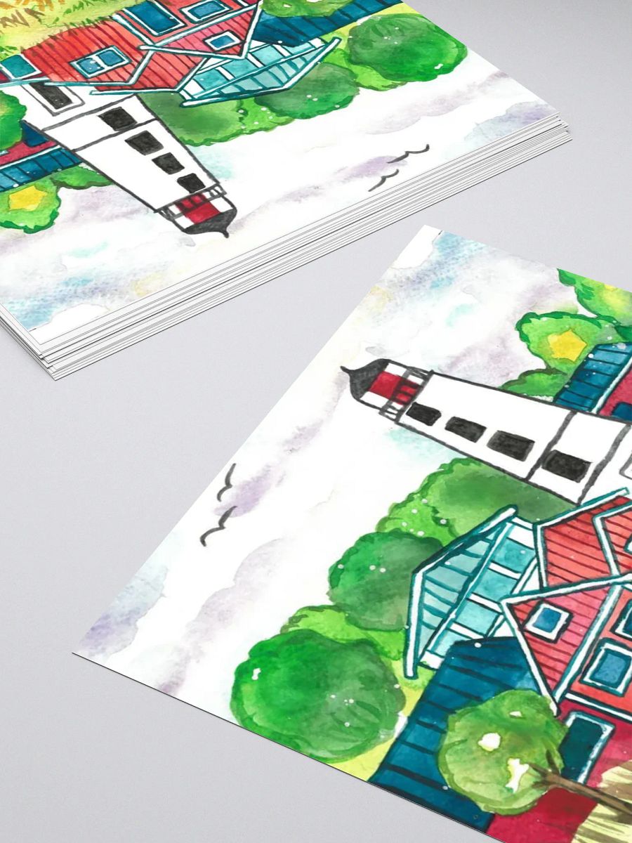 Fishing Village Sticker product image (4)