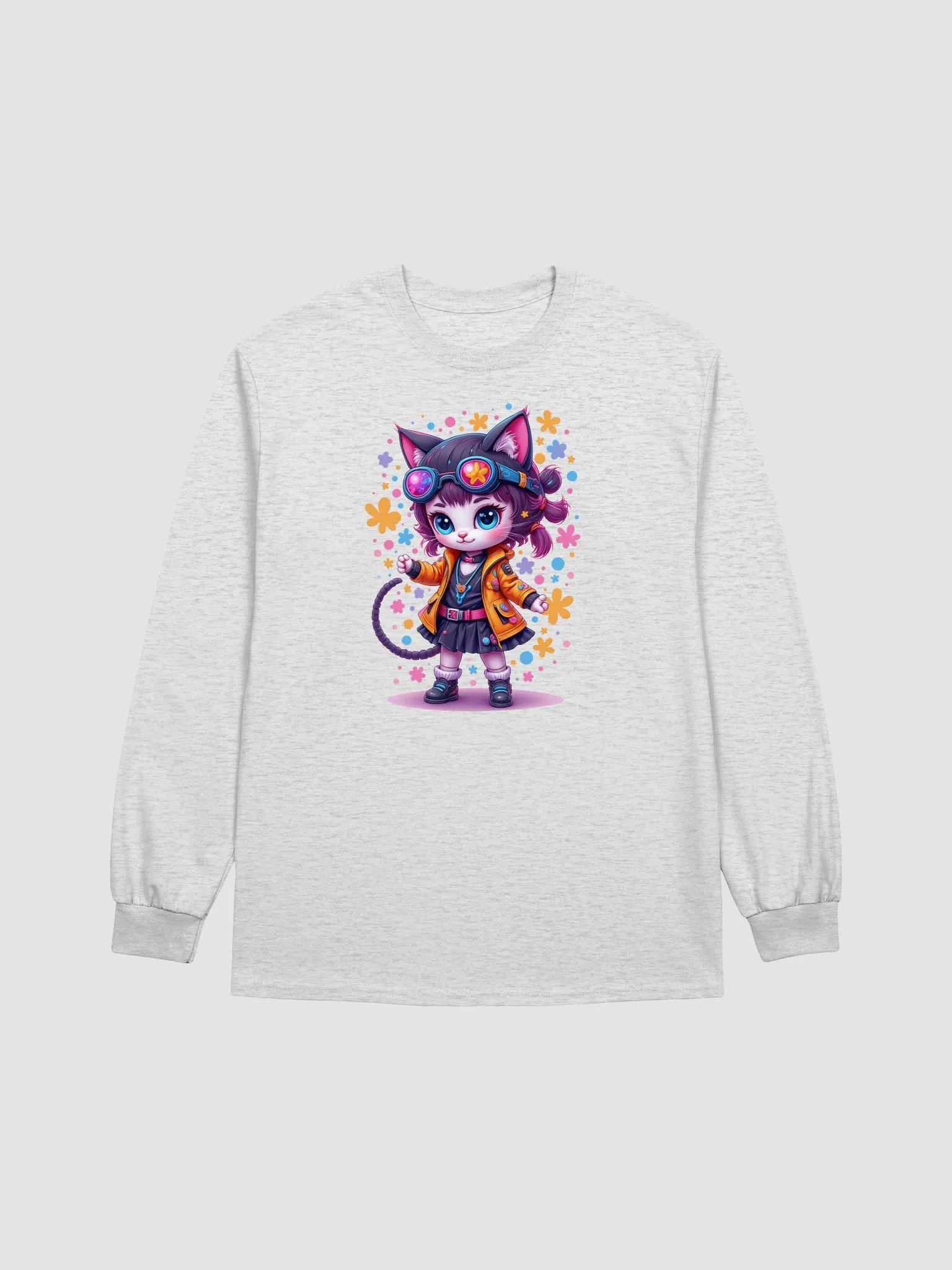 Gadget Kitty Long Sleeve Tee product image (12)