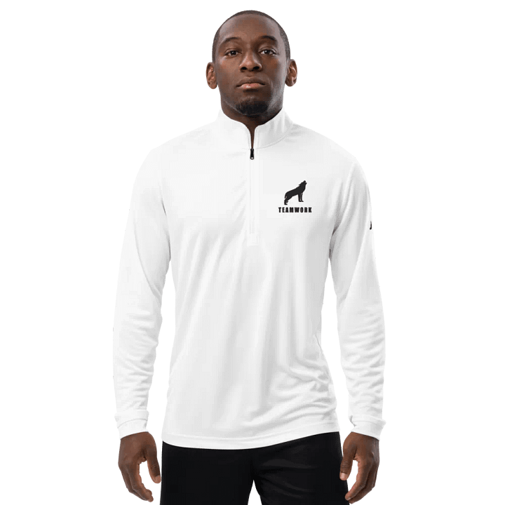 TEAMWORK Adidas Lightweight Stealthy Comfort Quarter-Zip Pullover product image (2)
