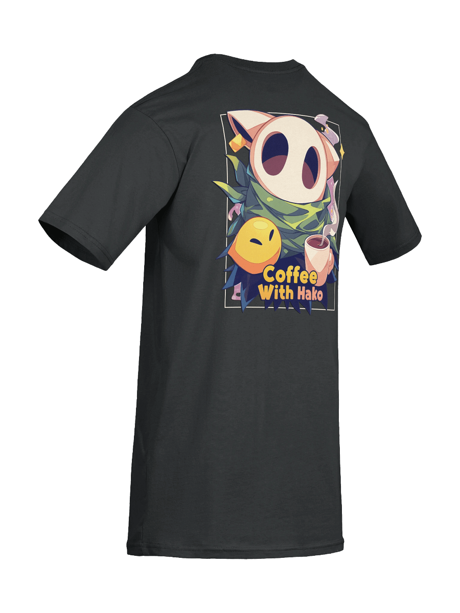 Coffee w Hako Premium Heavyweight Tee Front and Back Print product image (61)