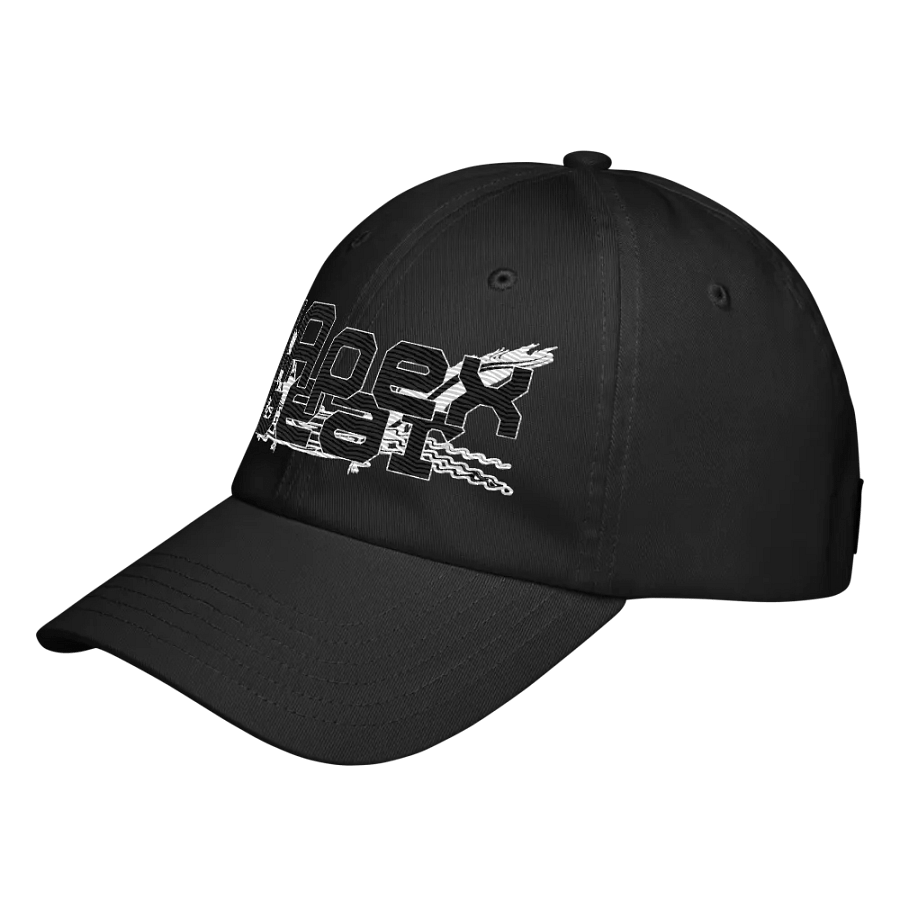 Black HApex Gear Black Logo - Embroidered - Dad Hat product image (4)