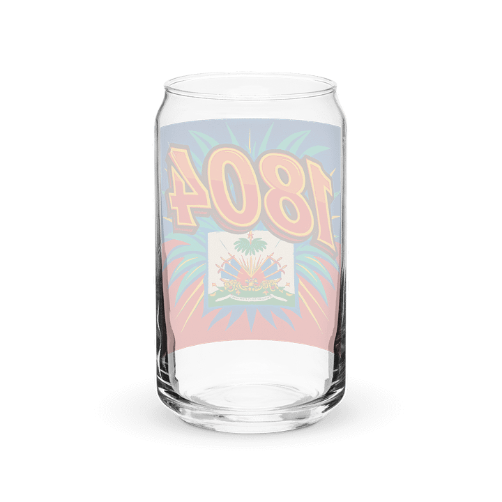 1804 Haitian Pride – 16oz Can-Shaped Glass product image (6)