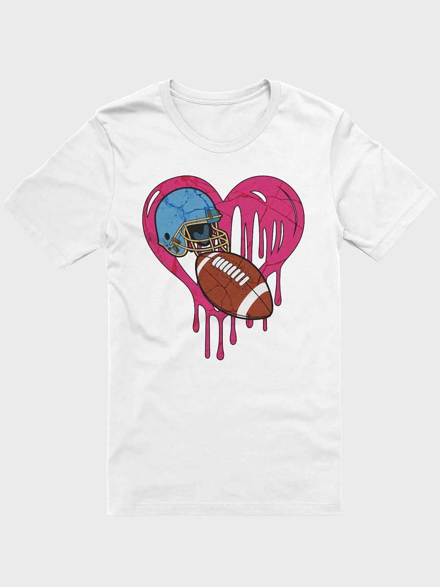 Heart Football Gridiron T-Shirt product image (60)