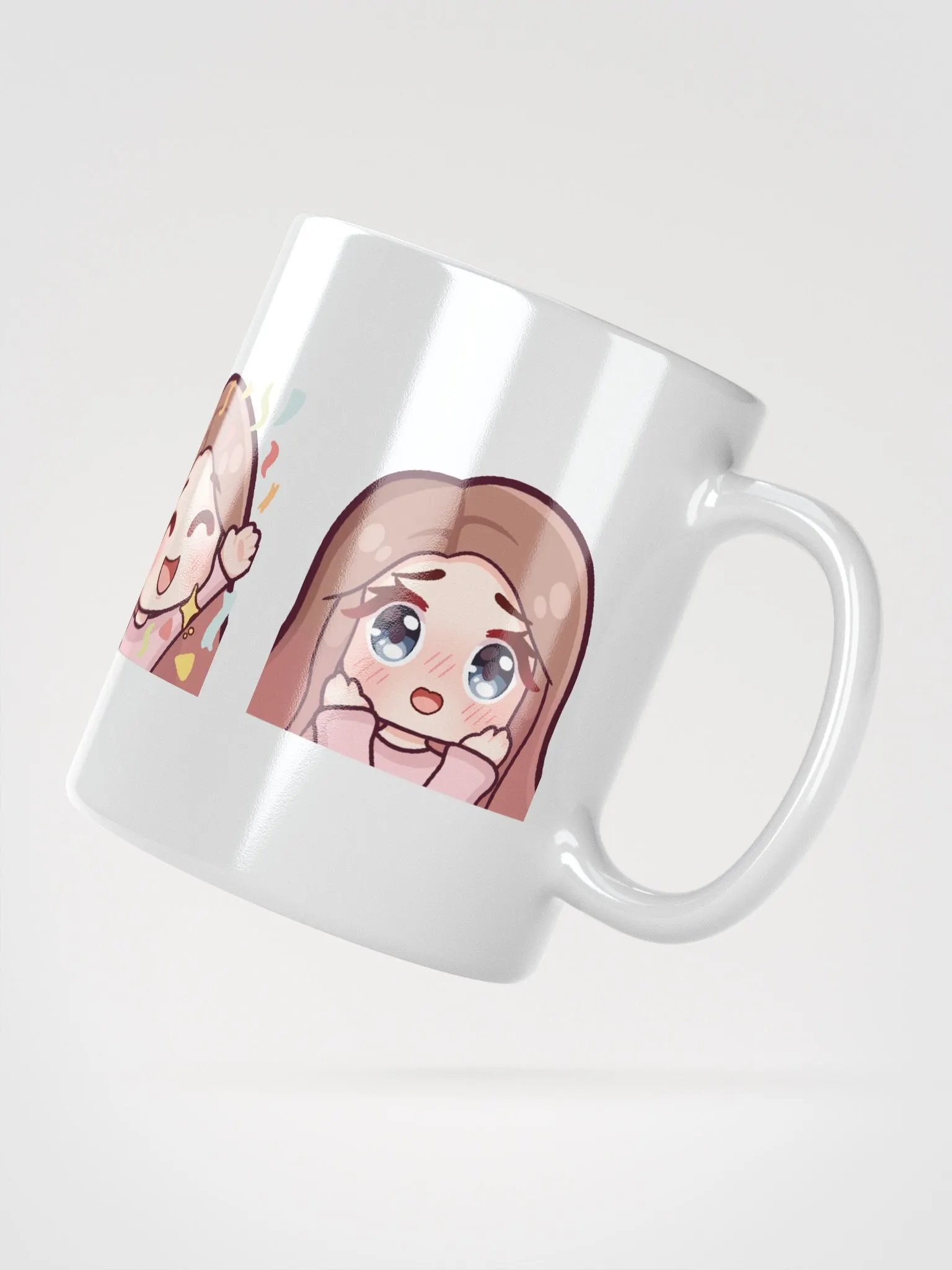 White Emoticon Mug product image (2)