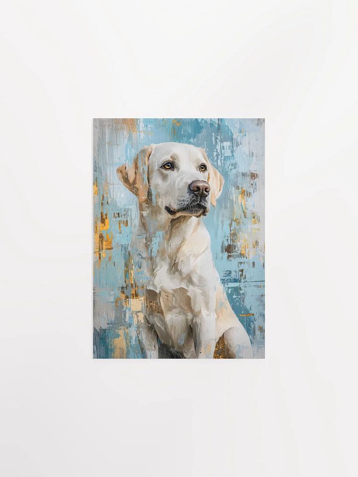Labrador Retriever Abstract Poster Art product image (4)