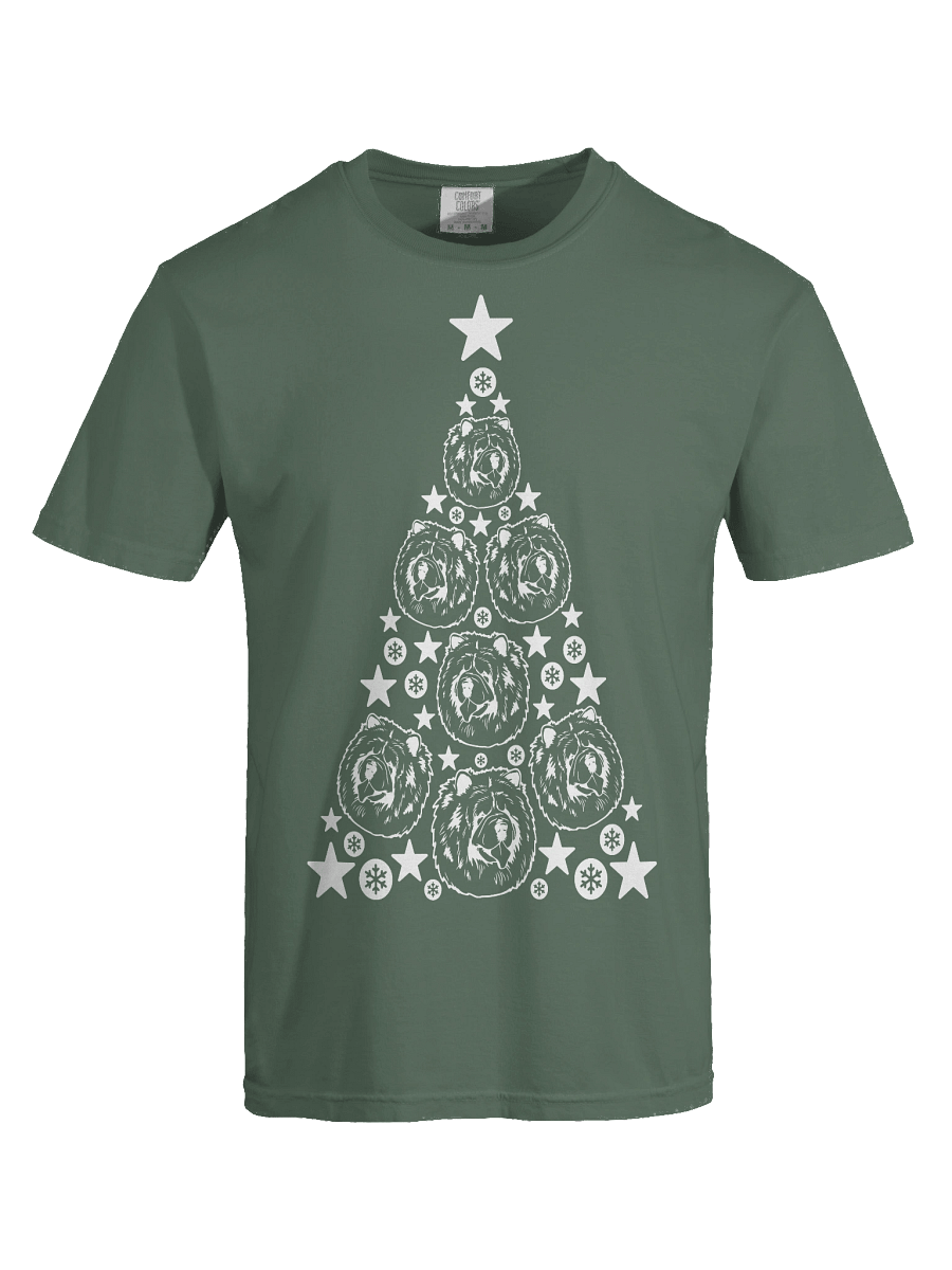 Chow Chow Christmas Tree T-Shirt product image (27)