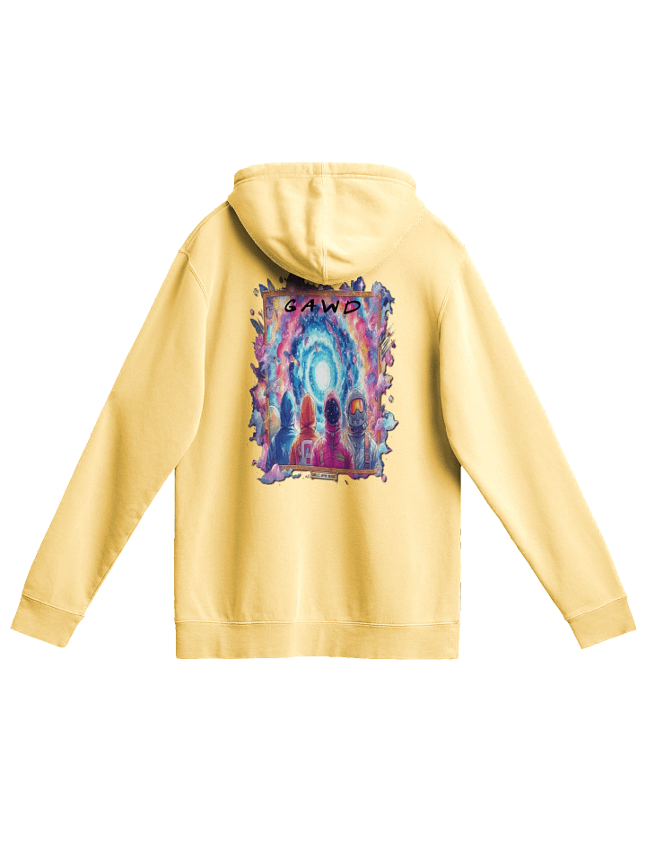 Galactic Dreamers (Friends) Dyed Hoodie product image (2)