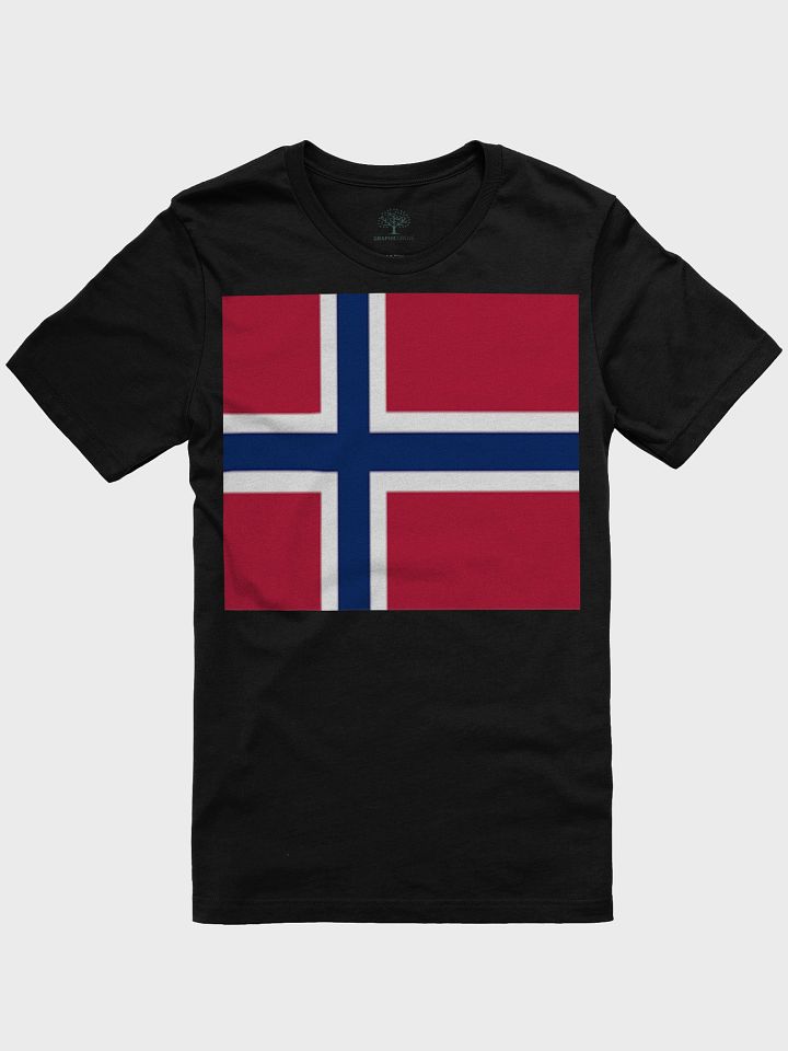 Norwegian Flag Design Unisex Supersoft T-Shirt - Graphic Grove product image (7)