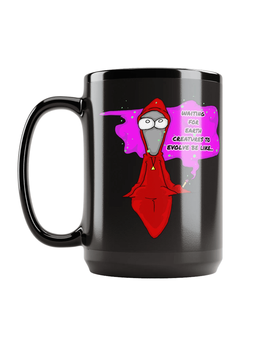 "Waiting for Earth Creatures Be Like" Mug product image (1)