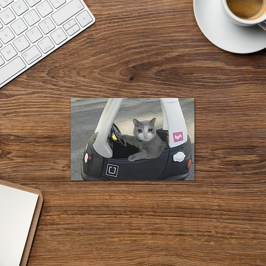 Greening Card: Meme Cats driving product image (24)