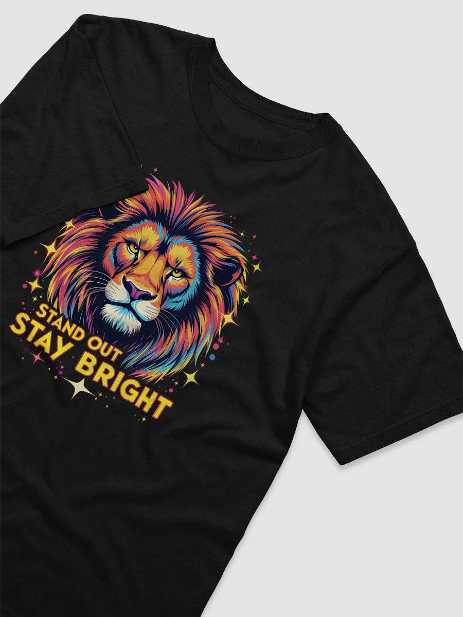 Vibrant Lion Illustration Shirt – Bold Comfort Colors Tee – Stand Out Graphic T-Shirt product image (6)