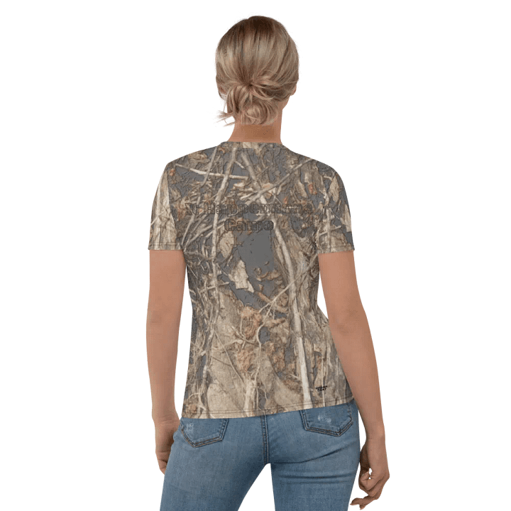 Women's Crew Neck T-Shirt - Dead Split - It Happennnns Camo product image (1)