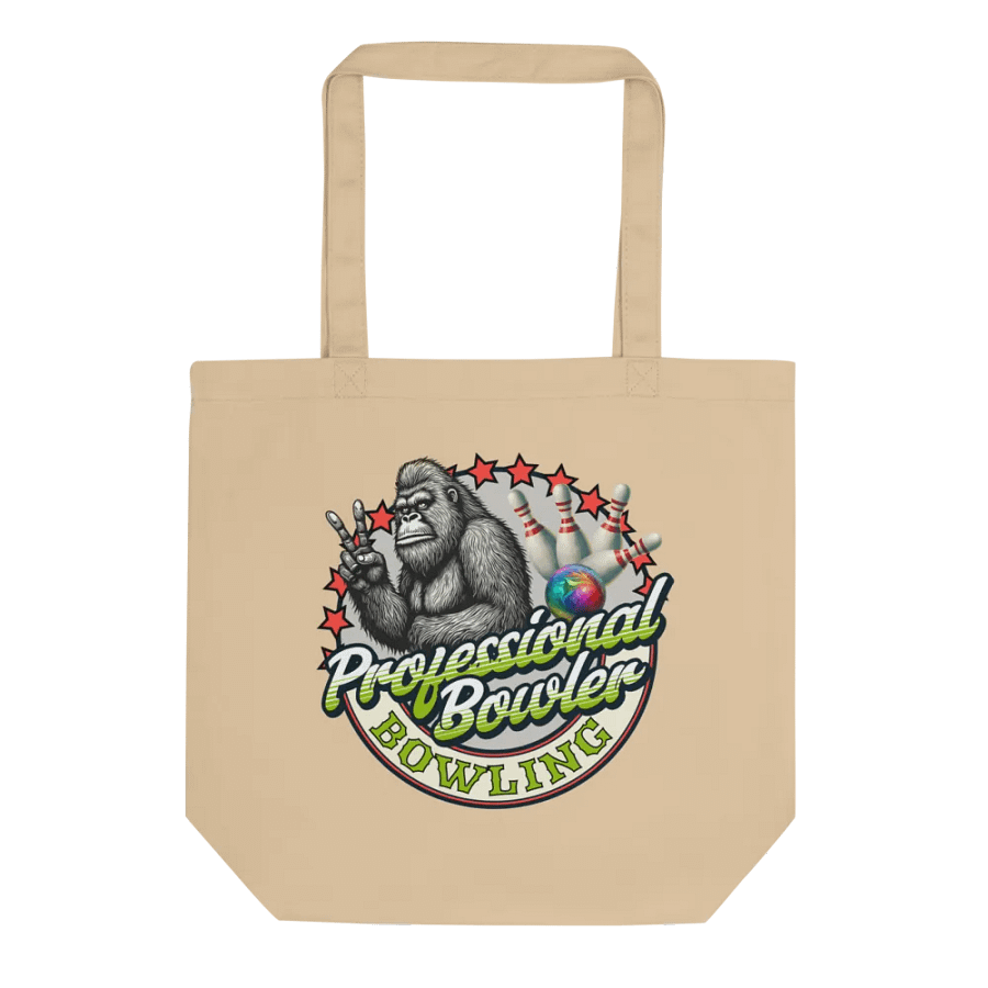 Professional Bowler Sasquatch Bowling Tote Bag product image (1)