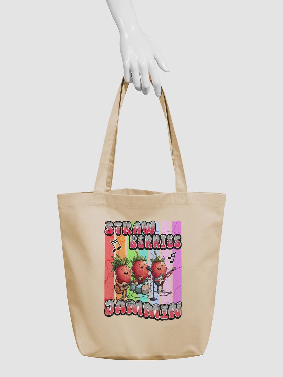 Strawberries Jammin Band Eco Tote product image (6)