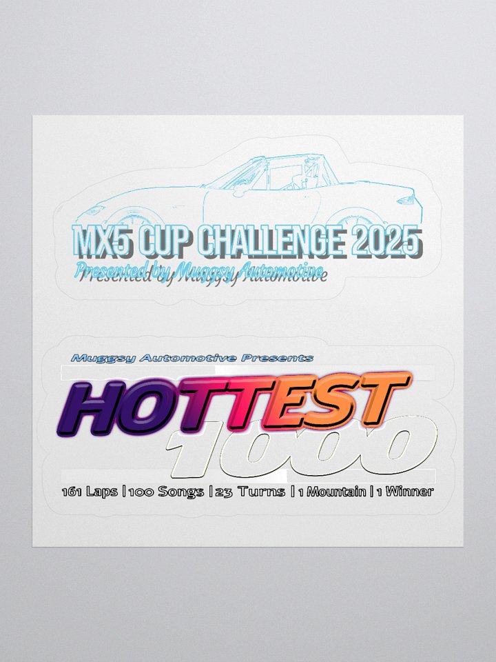 Racing Event Stickers product image (1)