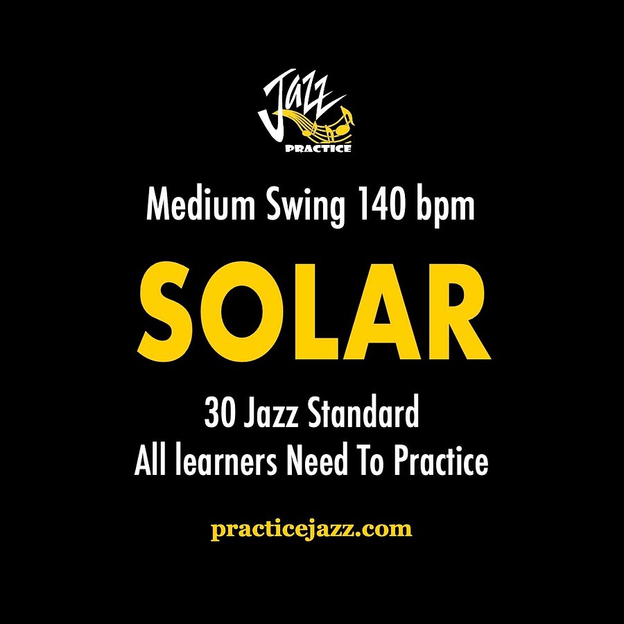 Solar - Miles Davis | Jazz Backing Track | Solo & Comping Practice product image (1)