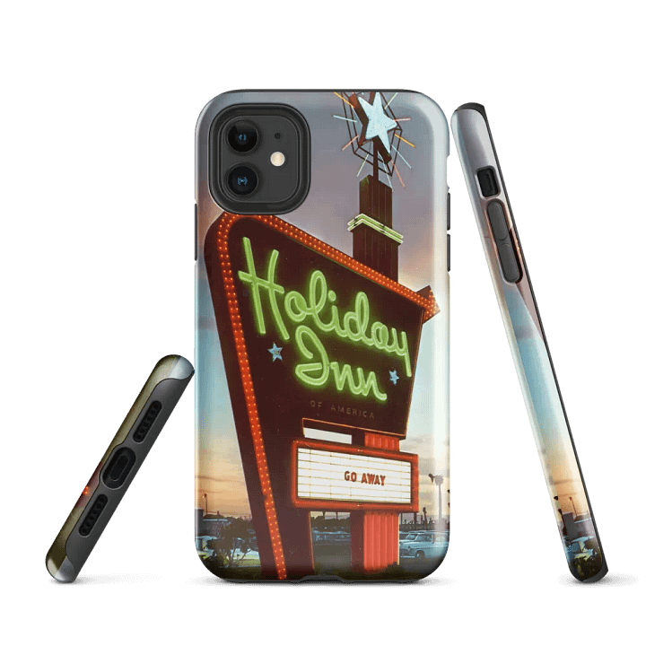 Retro Holiday Inn Go Away iPhone® Tough Case product image (1)