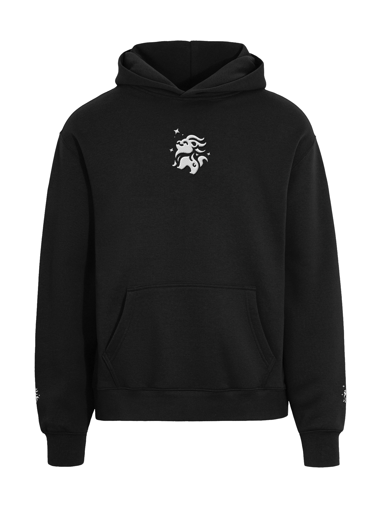 Limited Edition: Black Night Rider Hoodie Oversized product image (3)