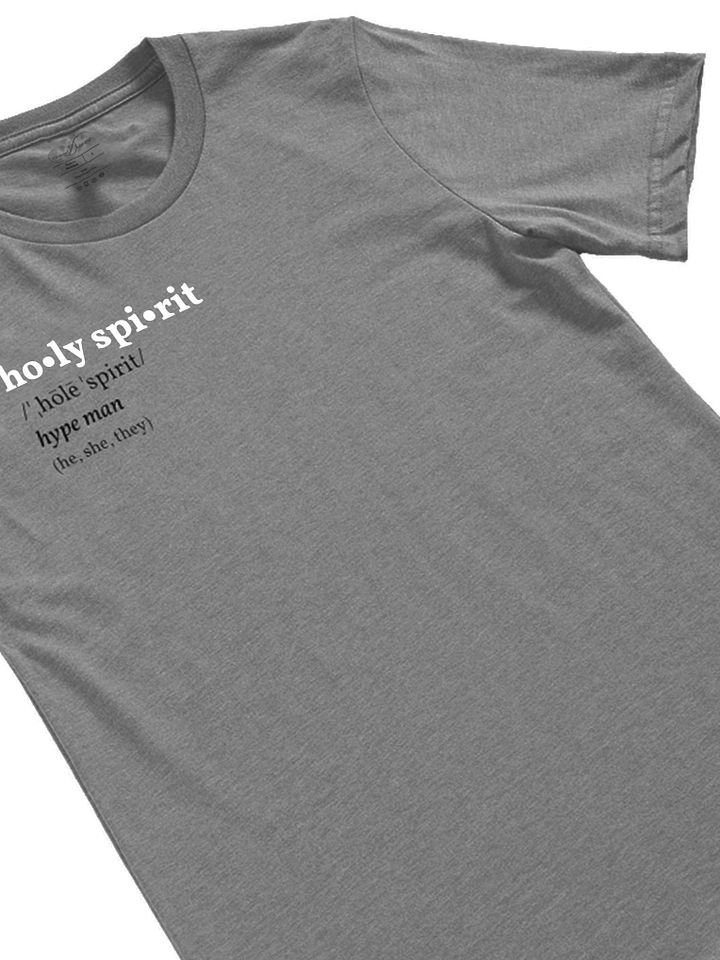 Holy Spirit (he,she,they) Gray Women's T-Shirt product image (2)